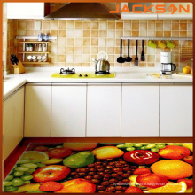 Fruit Design Látex Suportando Kitchen Floor Carpet